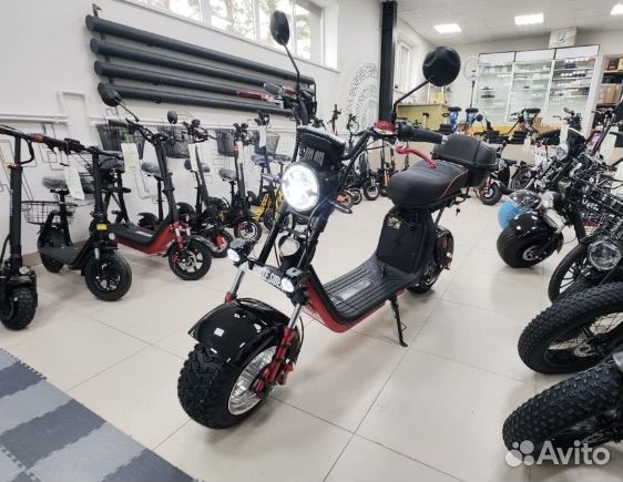 Электроскутер WShite Siberia New