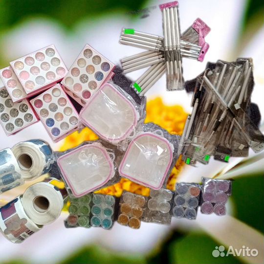 Декор ногтей, кисти, фольгированные формы