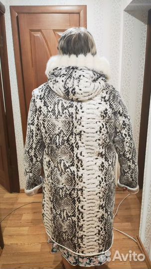 Moinimgsu дубленка женская