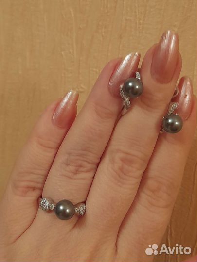 Серебряный комплект