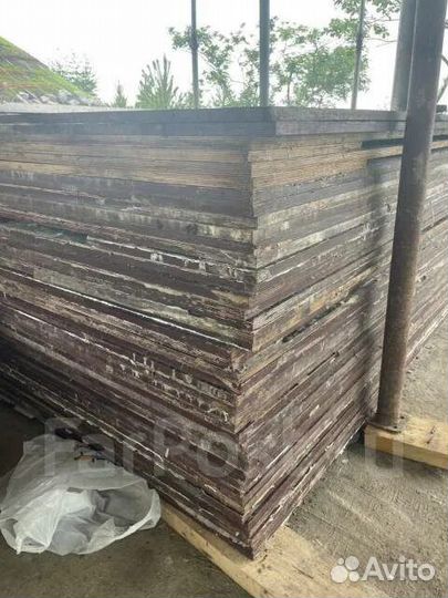 Фанера ламинированная для опалубки