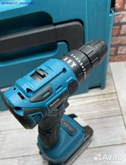 Набор Makita 2в1 Шуруповерт, гайковерт (Арт.37040)