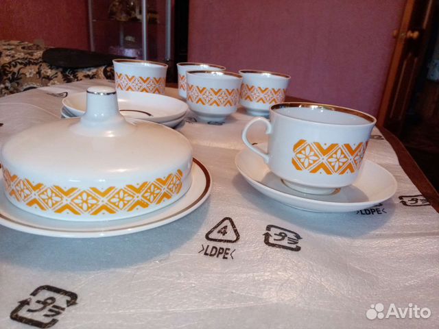 Сервиз чайный Дулево 1987г