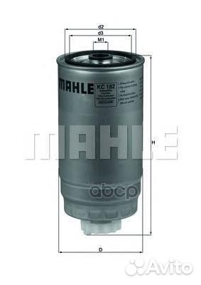 Фильтр топливный KC182 Mahle/Knecht
