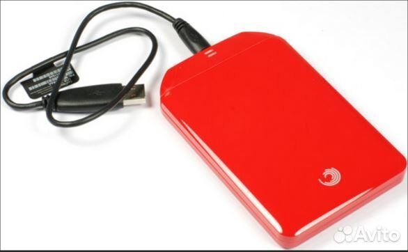 Внешний диск бокс 2,5 с новым SSD 128 гб и кабели