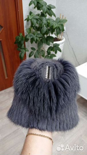 Шапка норковая