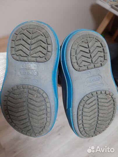 Сапоги демисезонные crocs c7