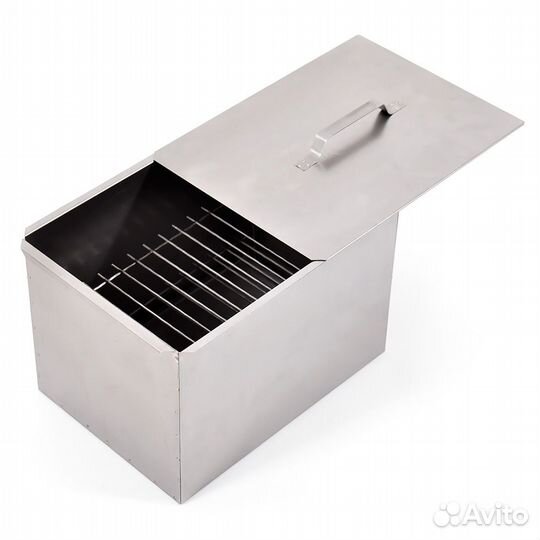 Коптильня 2-ярусная уличная (шарабан). Новая