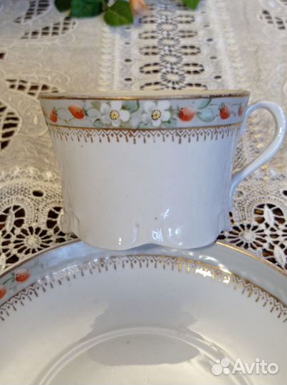 Чайная пара Дмитровская фабрика