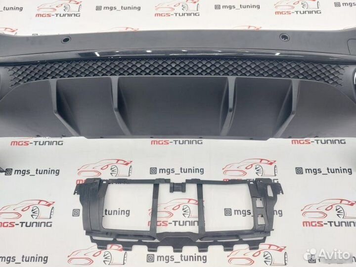 Диффузор с насадками 63 Black на GLS-Class X167