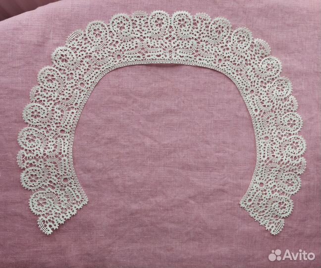Воротник кружевной, вологодское кружево