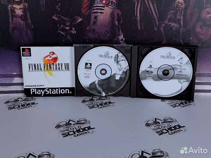 Диск Playstation 1 Final Fantasy viii
