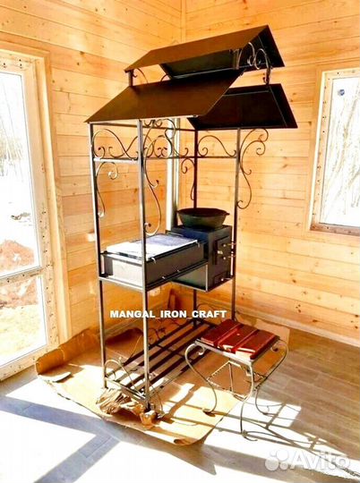 Мангал кованый