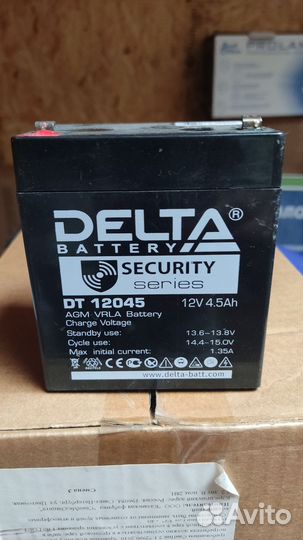 Аккумулятор delta HR 12-7.2