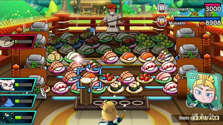 Sushi Striker The Way of Sushido (Switch)
