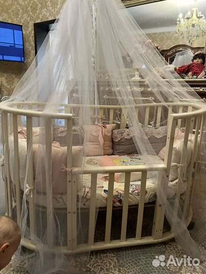 Детская кроватка трансформер 7 в 1