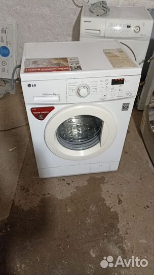 Стиральная машина LG direct drive 6 kg