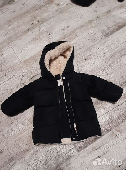 Парка детская 2-3 года пуховая Zara