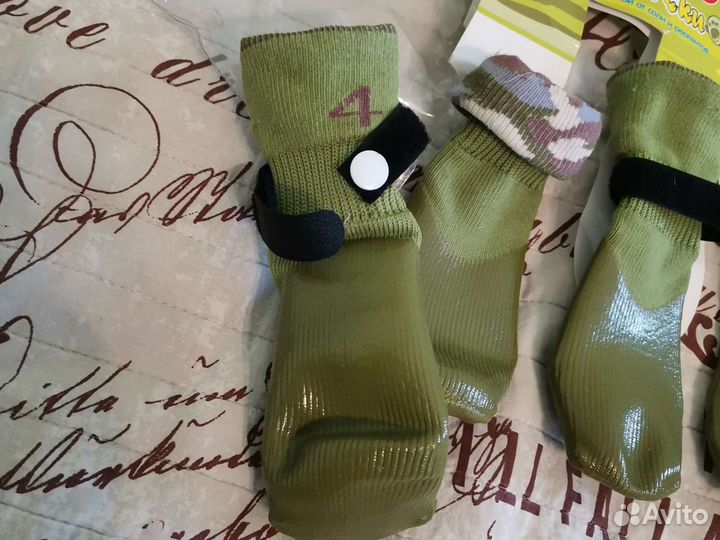 Носки прорезиненные для собак