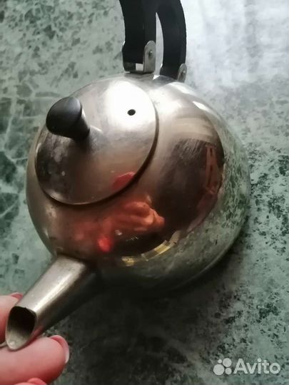 Чайник мельх СССР