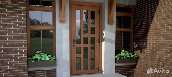 Пластиковые двери / Входная группа