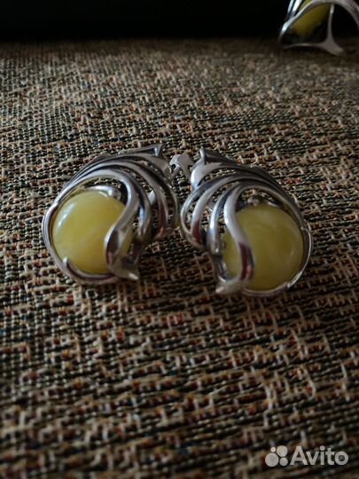 Серебряные гарнитур