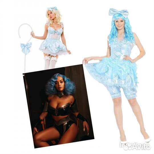 Парик озорная Мальвина