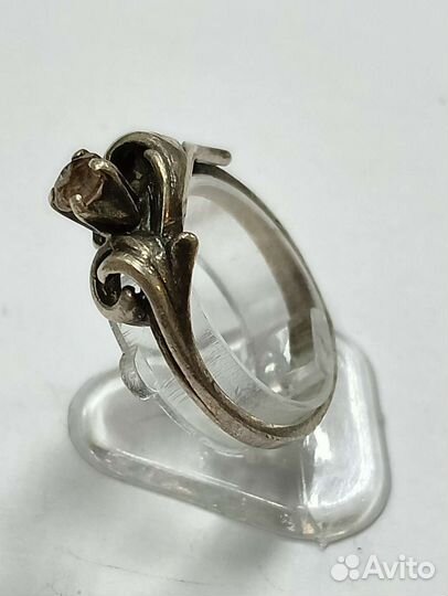 Кольцо серебро 925