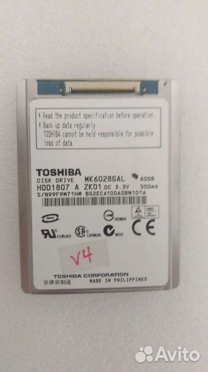 Жесткий диск Toshiba mk6028gal
