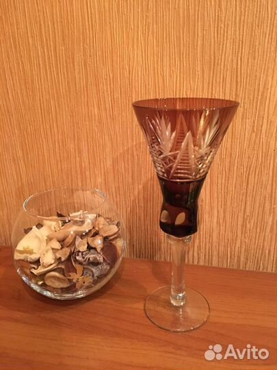 Хрустальные фужеры