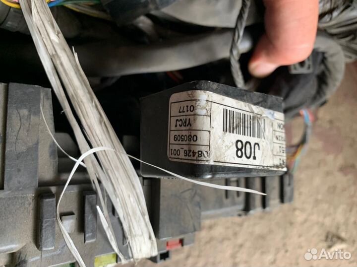 Проводка главная с блоком Хендай сантафе Классик