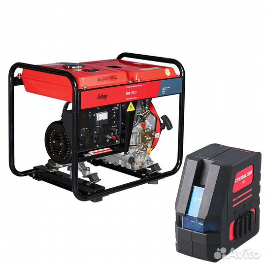 Fubag Электростанция дизельная DS 3600 + Лазерный