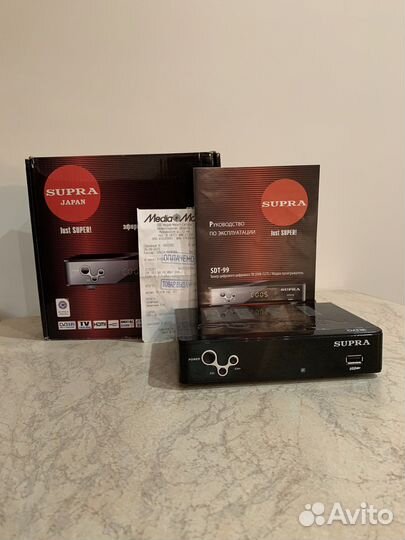 Тв приставка DVB-T2 Supra