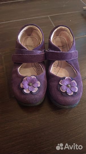 Туфли замшевые Pedi ped