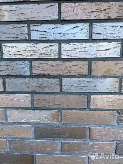 Кирпич облицовочный баварская кладка гладкий Браер