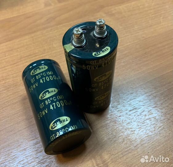 Конденсатор samwha 47 000 мкФ 50 В