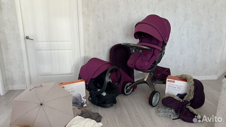 Коляска stokke xplory 3 в 1