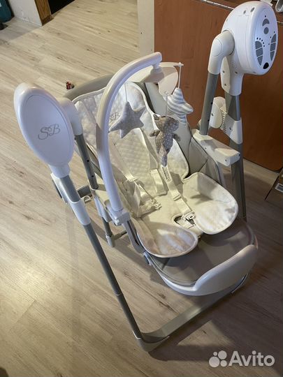 Стульчик для кормления, электрокачели