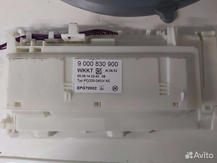 Модуль управления посудомоечной машины bosch