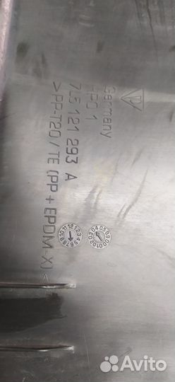 Воздуховод радиатора Porsche Cayenne 9paae1 4800