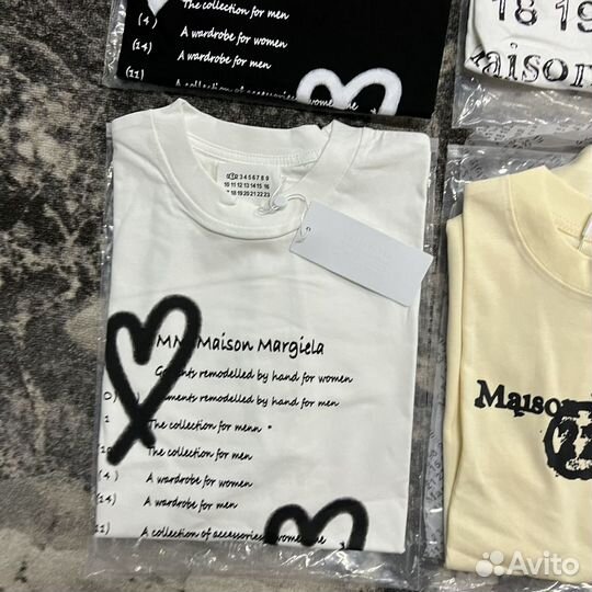 Футболка Maison Margiela mm6 22 ртуть сердце