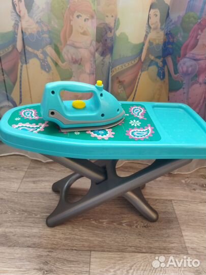 Детская гладильная доска с утюгом
