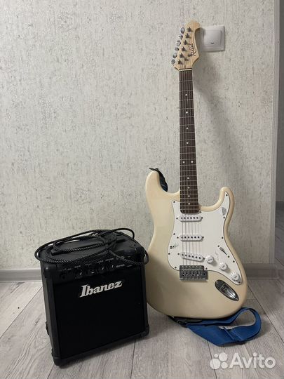 Электро гитара с комбиком