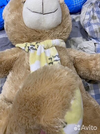 Большой плюшевый медведь 65см