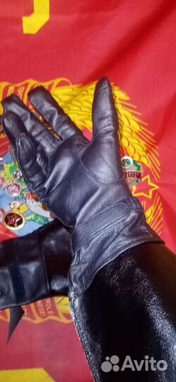 Краги мотоциклетные 4 вида 1970 ретро мото перчатк