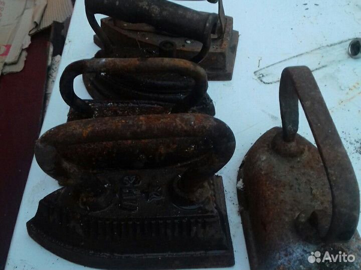 Старый утюг