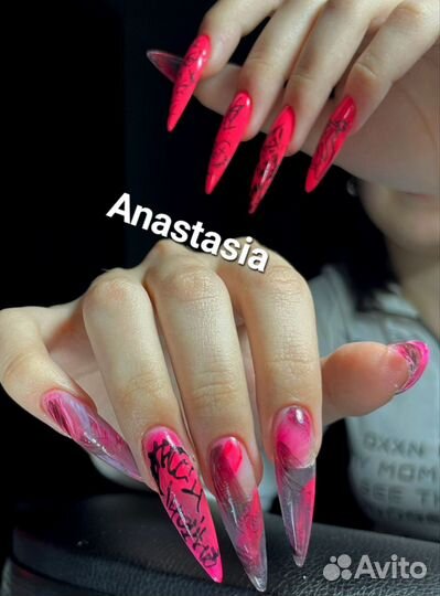 Услуги маникюра наращивание ногтей на дому