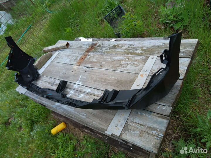 Накладка на задний бампер hyundai creta