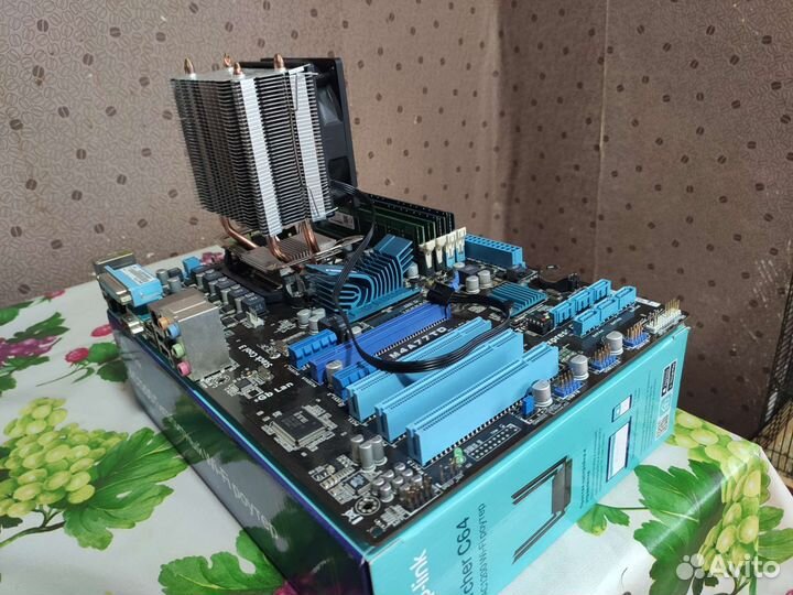 Связка мат.плата+процессор+озу