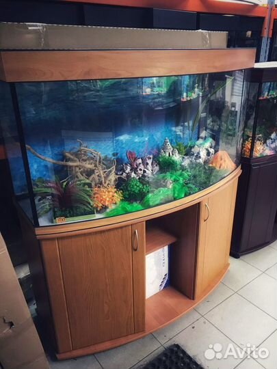 Аквариум 300 литров панорама. Новый. Гарантия 5 ле